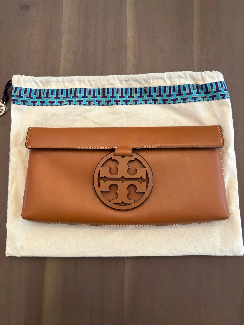 Gorgeous Tory Burch Miller Clutch